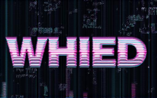 Typographie glitch numérique